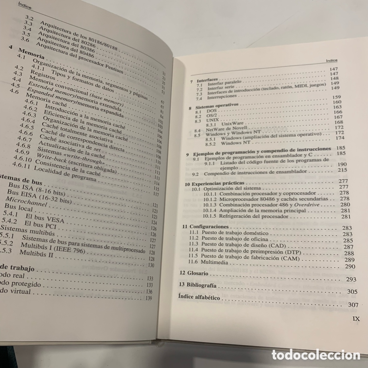 Libros de segunda mano: libro manual de los procesadores 80xxx y pentium de 1995 - Foto 4