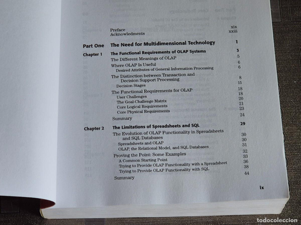 Libros de segunda mano: OLAP SOLUTIONS, ERICK THOMSEN, 2002, 2&ordf; EDICI&Oacute;N, LEER - Foto 4