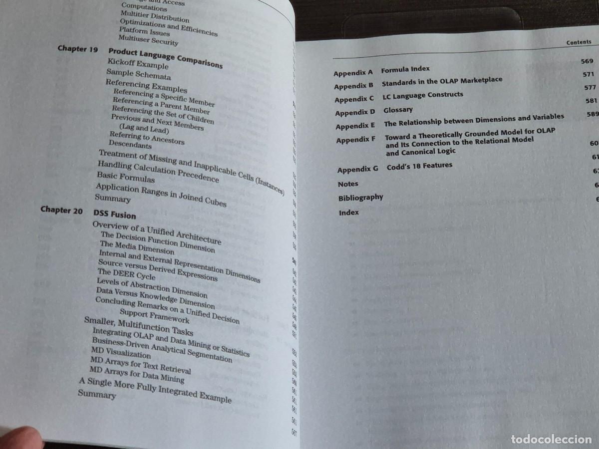 Libros de segunda mano: OLAP SOLUTIONS, ERICK THOMSEN, 2002, 2&ordf; EDICI&Oacute;N, LEER - Foto 8