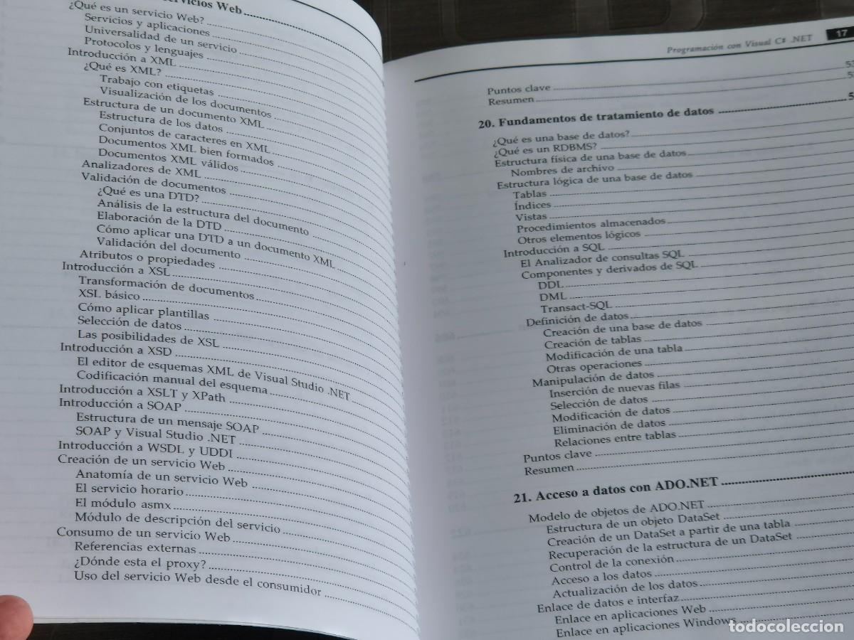 Libros de segunda mano: PROGRAMACI&Oacute;N MICROSOFT VISUAL C# .NET, FRANCISCO CHARTE OJEDA, ED. ANAYA, A&Ntilde;O 2002, LEER - Foto 9