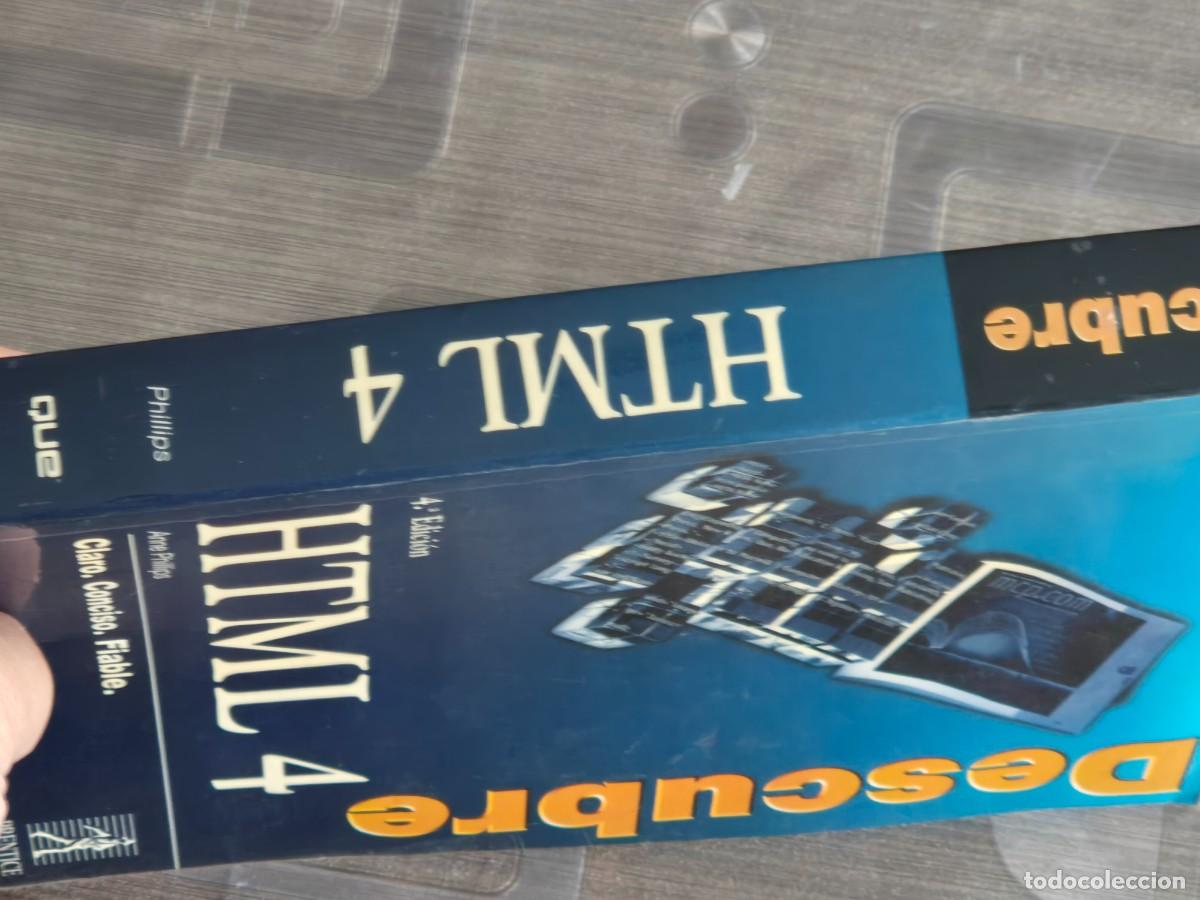 Libros de segunda mano: DESCUBRE HTML 4, LEE ANNE PHILLIPS, ED. PRENTICE HALL, 4&ordf; EDICI&Oacute;N, 1998, LEER - Foto 2