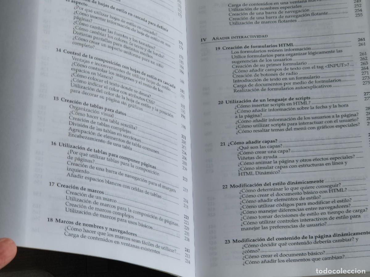 Libros de segunda mano: DESCUBRE HTML 4, LEE ANNE PHILLIPS, ED. PRENTICE HALL, 4&ordf; EDICI&Oacute;N, 1998, LEER - Foto 6