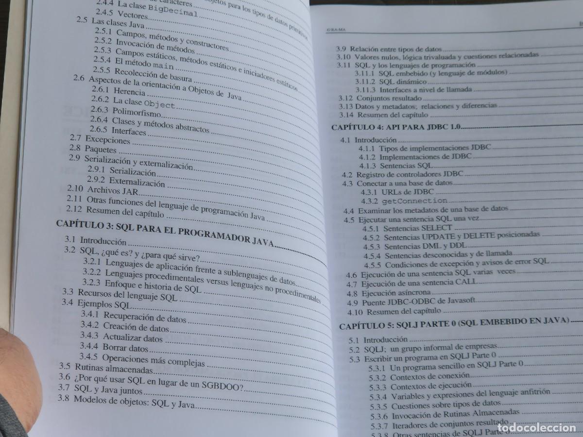 Libros de segunda mano: GU&Iacute;A PARA SQL Y JAVA, SQLJ Y JDBC, JIM MELTON Y ANDREW EISENBERG, ED. RA-MA, 2002, LEER - Foto 5
