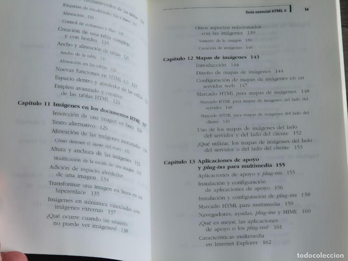 Libros de segunda mano: GU&Iacute;A ESENCIAL HTML 4, JOS&Eacute; MANUEL D&Iacute;AZ, ED. PRENTICE HALL, 2002, LEER - Foto 5