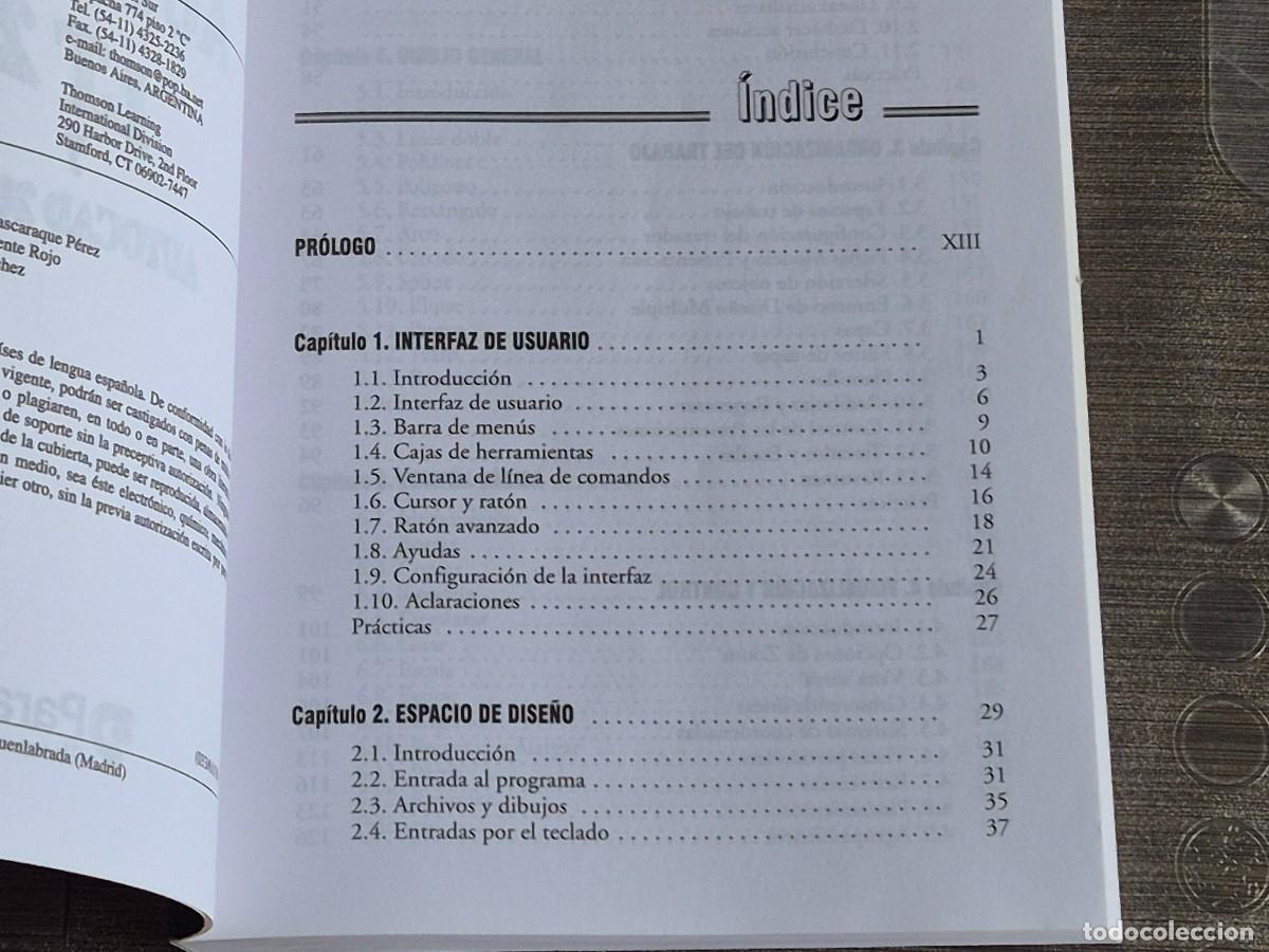 Libros de segunda mano: GU&Iacute;A R&Aacute;PIDA AUTOCAD LT 2000 Y 2000 2D, RAM&Oacute;N MONTERO AYALA, ED. PARANINFO, 2000, LEER - Foto 5
