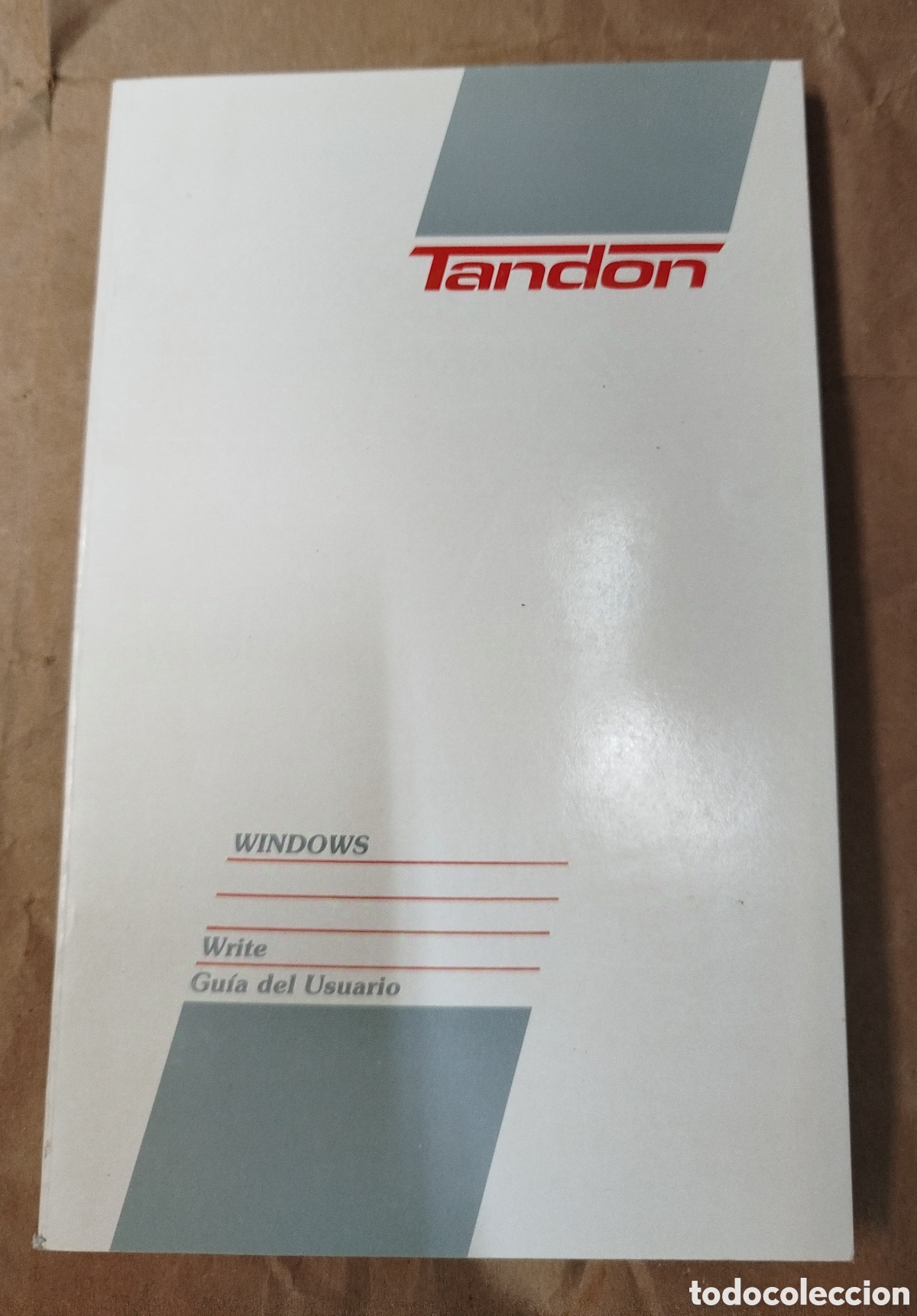 Libros de segunda mano: Tandon. Windows. Write. Gu&iacute;a del usuario - Foto 1