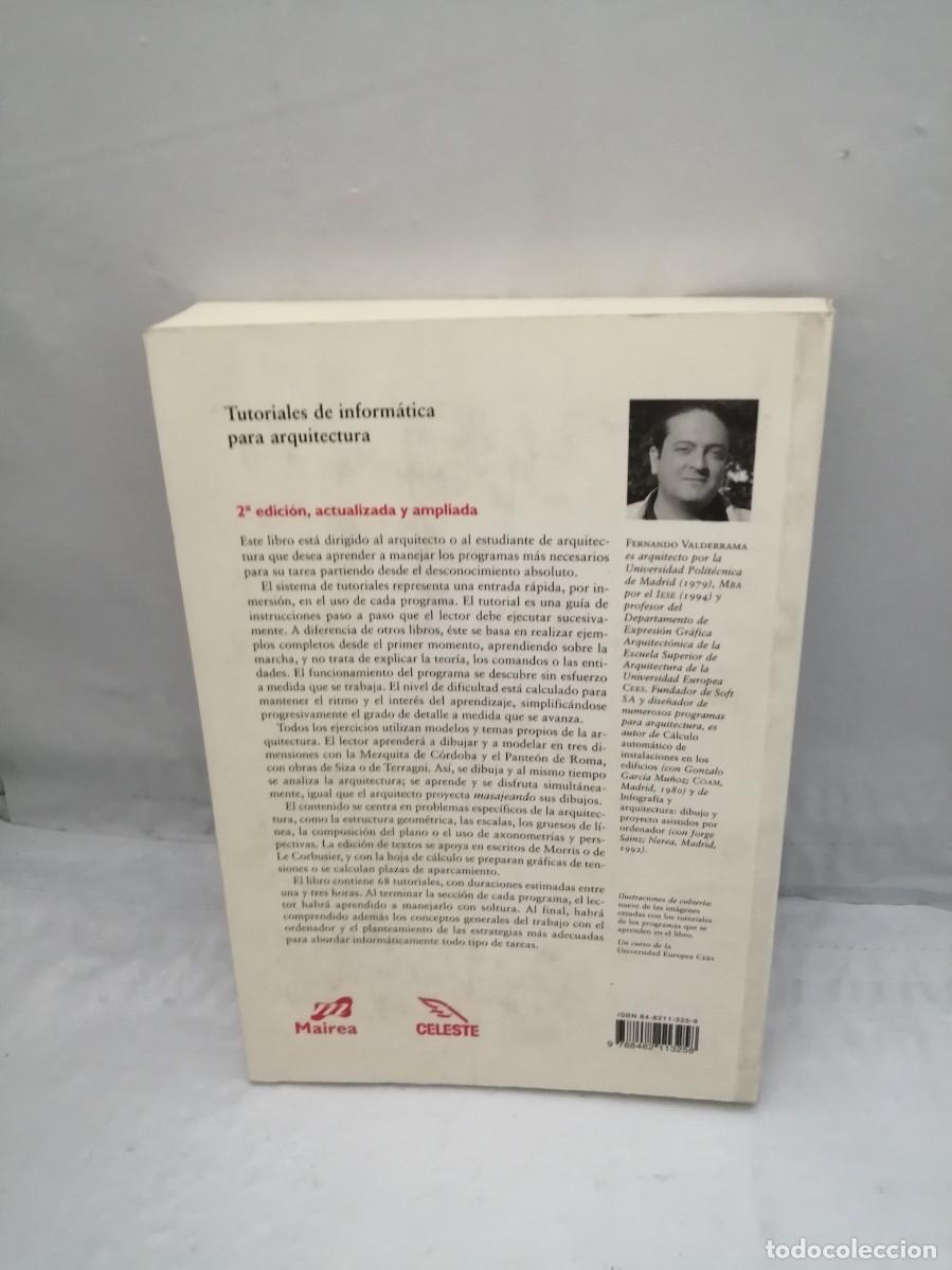 Libros de segunda mano: Tutoriales de inform&aacute;tica para arquitectura (segunda edici&oacute;n actualizada y ampliada) - Foto 2