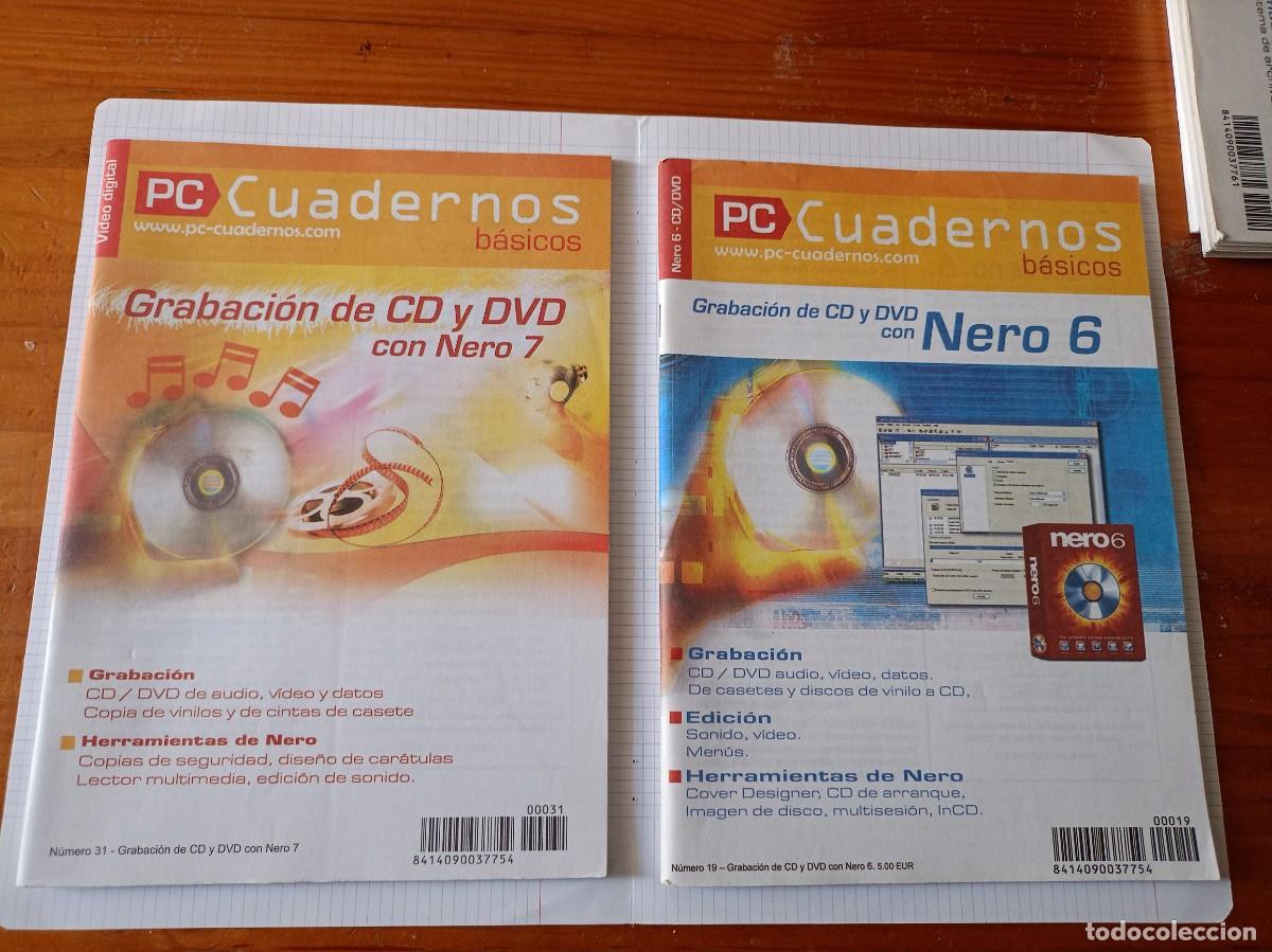 Libros de segunda mano: GRABACION DE CD Y DVD CON NERO 6 Y 7 PC CUADERNOS (DOS TOMOS) - Foto 1