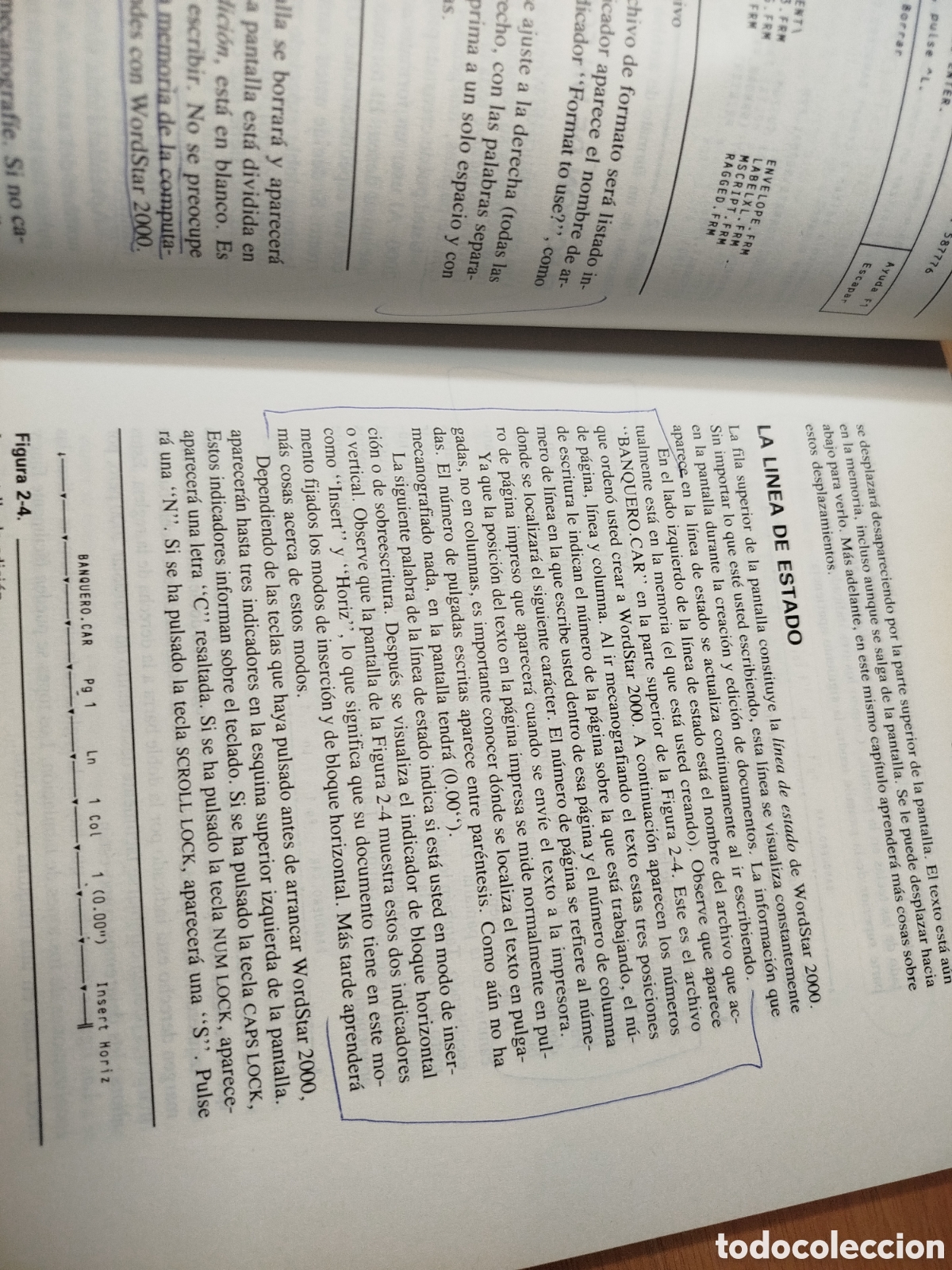 Libros de segunda mano: Manual de wordstar 2000. Greg m. Perry. Osborne. Inform&aacute;tica. Mcgraw - Foto 3