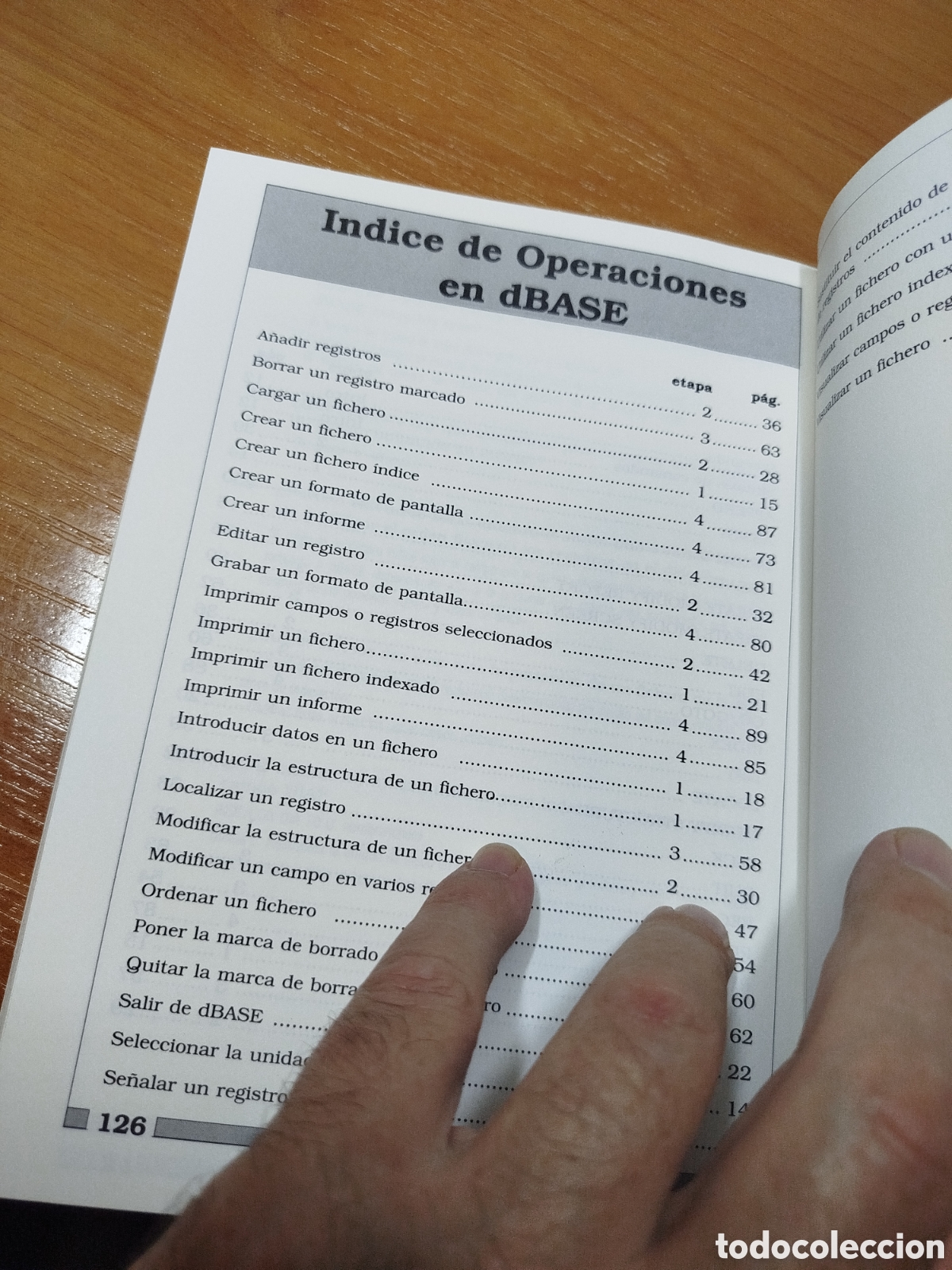 Libros de segunda mano: Inform&aacute;tica &uacute;til. dBASE 3 plus. Pillon. Didascalia - Foto 4