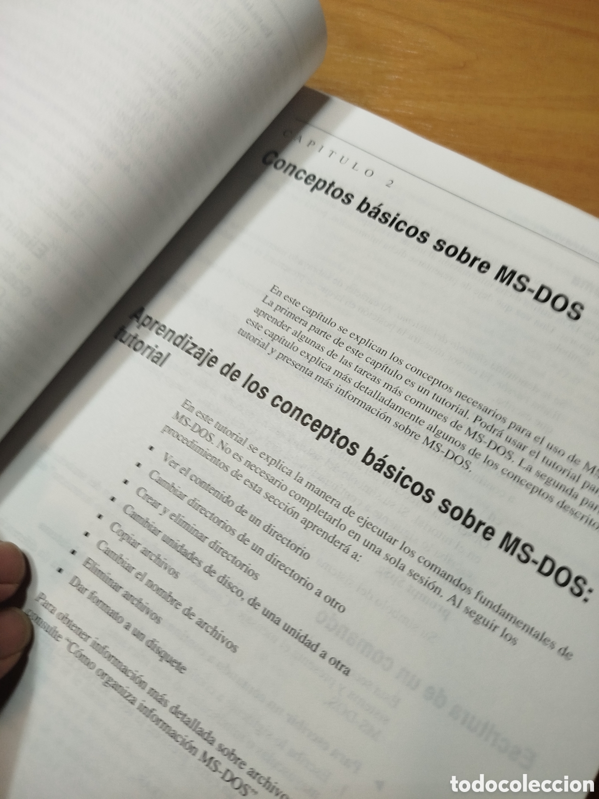 Libros de segunda mano: P&oacute;ngase en marcha con MS DOS 6 upgrade. Inform&aacute;tica. Microsoft. - Foto 3
