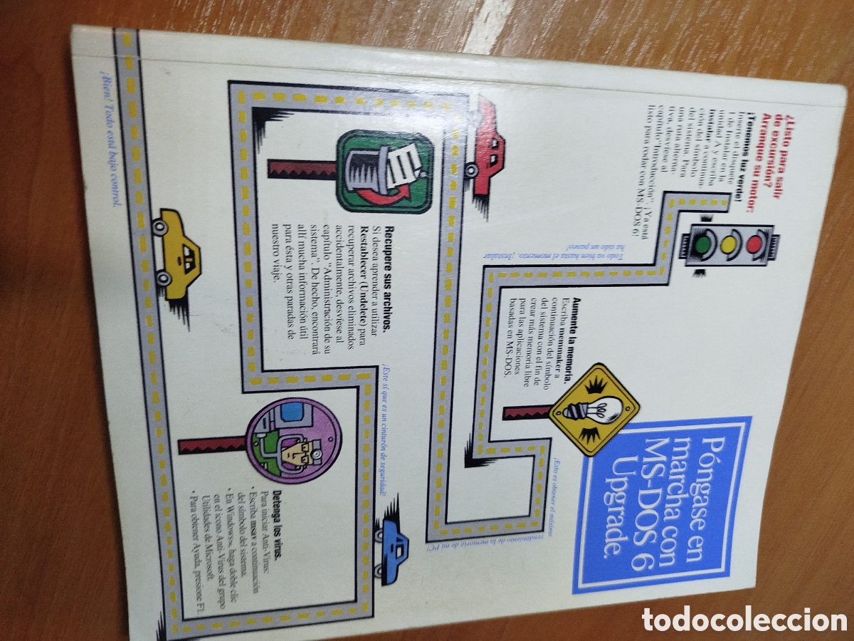 Libros de segunda mano: P&oacute;ngase en marcha con MS DOS 6 upgrade. Inform&aacute;tica. Microsoft. - Foto 1