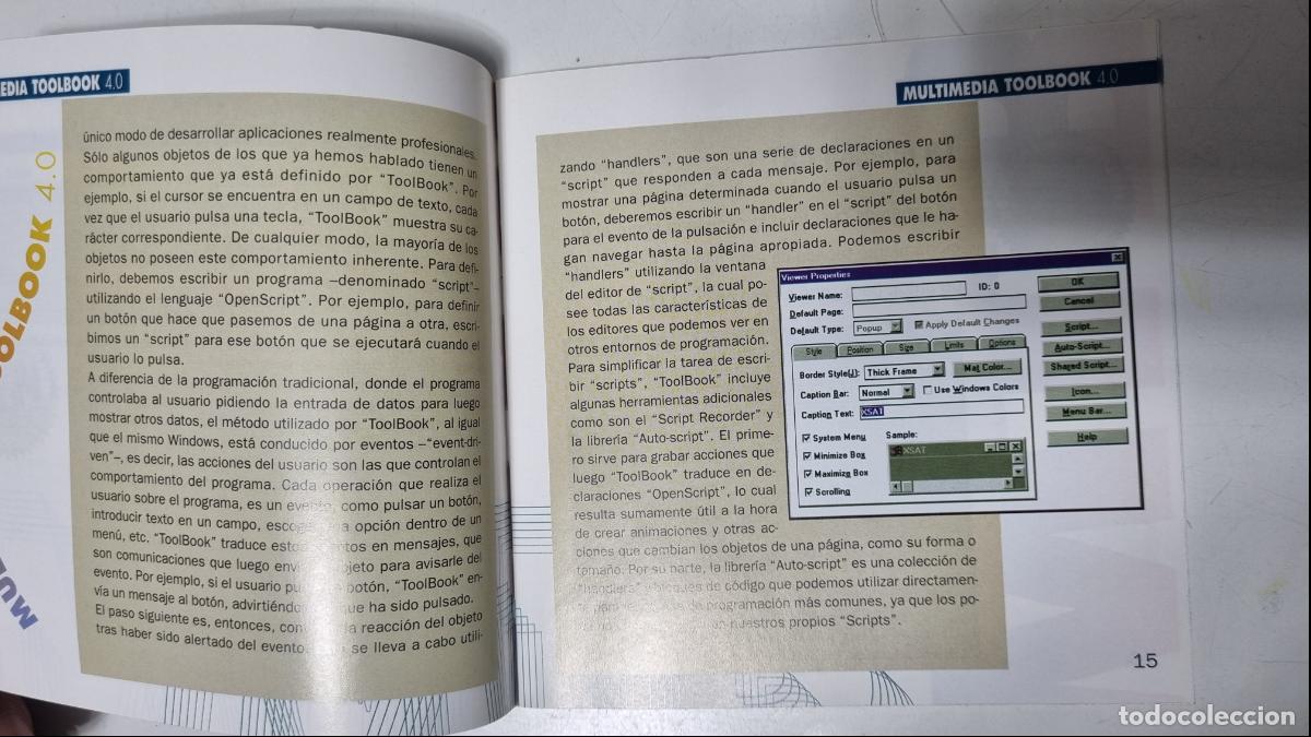 Libros de segunda mano: Gu&iacute;a de PCMan&iacute;a: ASYMETRIX MULTIMEDIA TOOLBOOK 4.0 - Foto 2