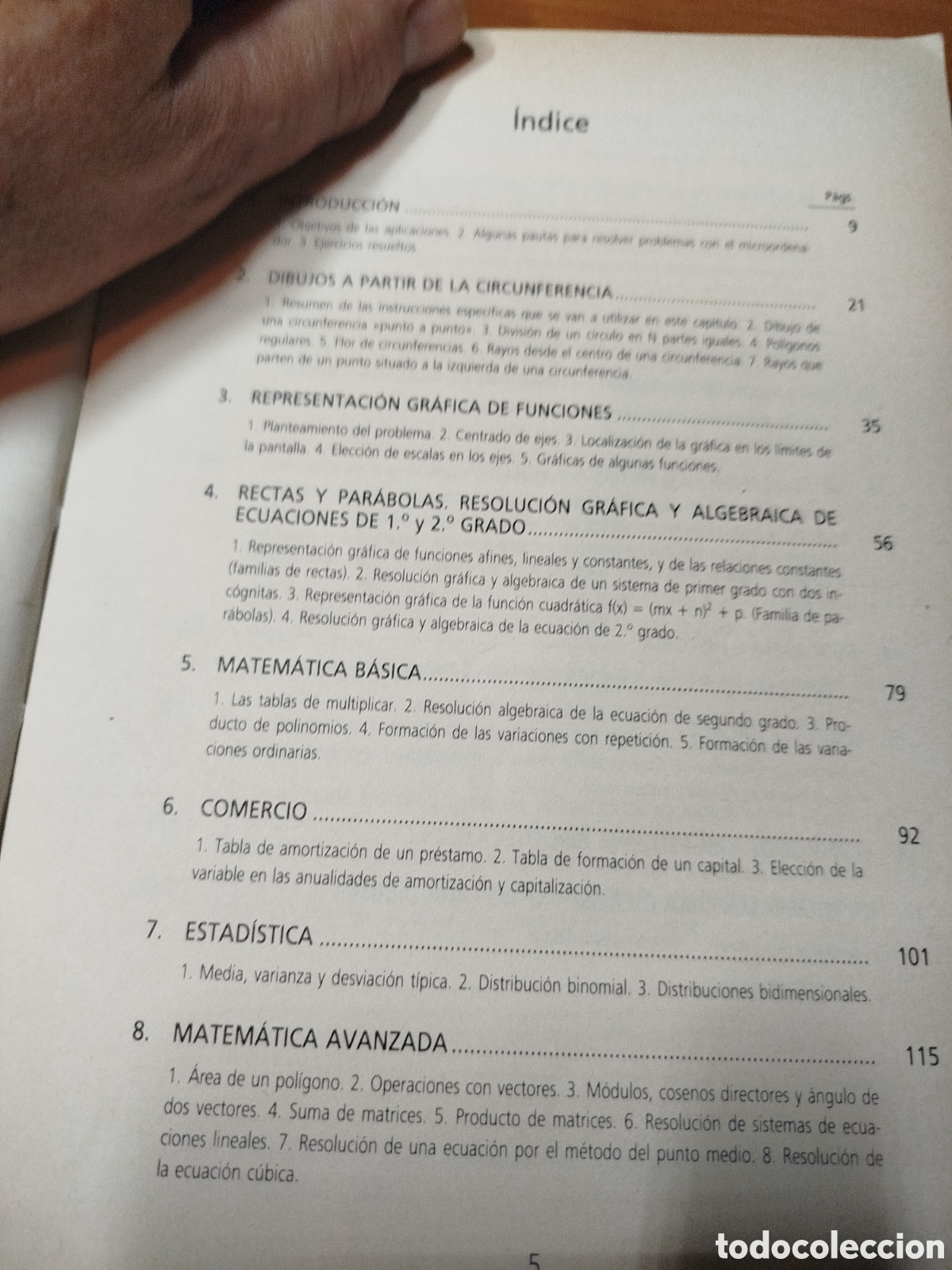 Libros de segunda mano: Basic. Programas de aplicaciones en BASIC. Matem&aacute;tica f&iacute;sica qu&iacute;mica. Lowy frutos - Foto 4