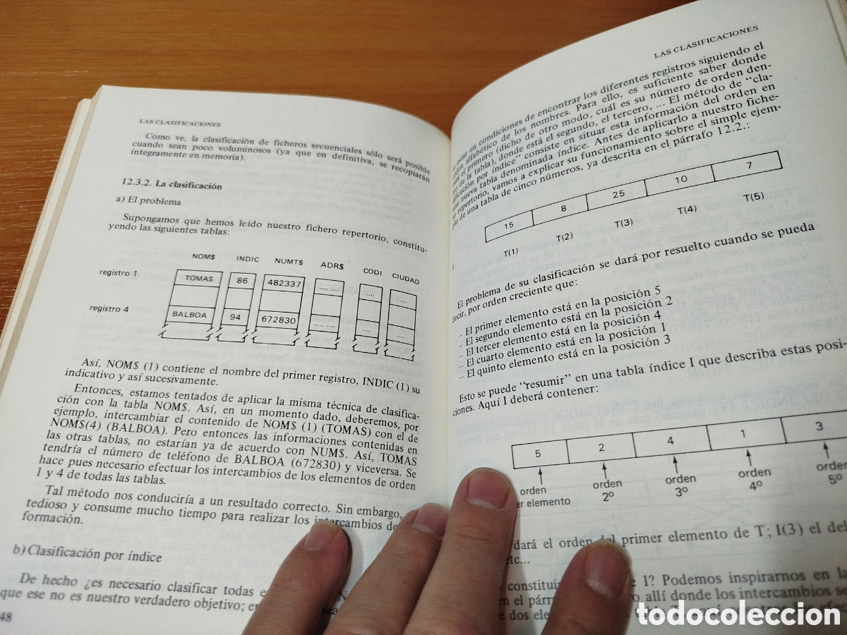 Libros de segunda mano: Ficheros en BASIC. Paraninfo. Delannoy. Inform&aacute;tica retro - Foto 3