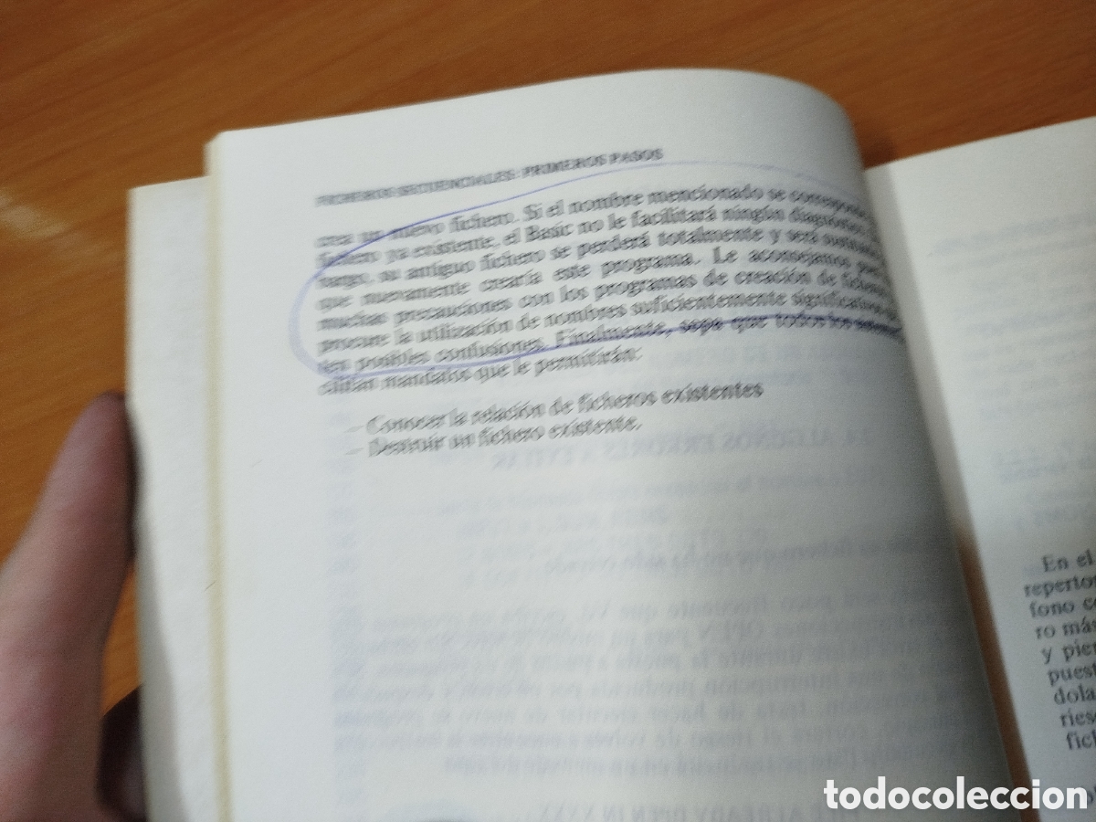 Libros de segunda mano: Ficheros en BASIC. Paraninfo. Delannoy. Inform&aacute;tica retro - Foto 4