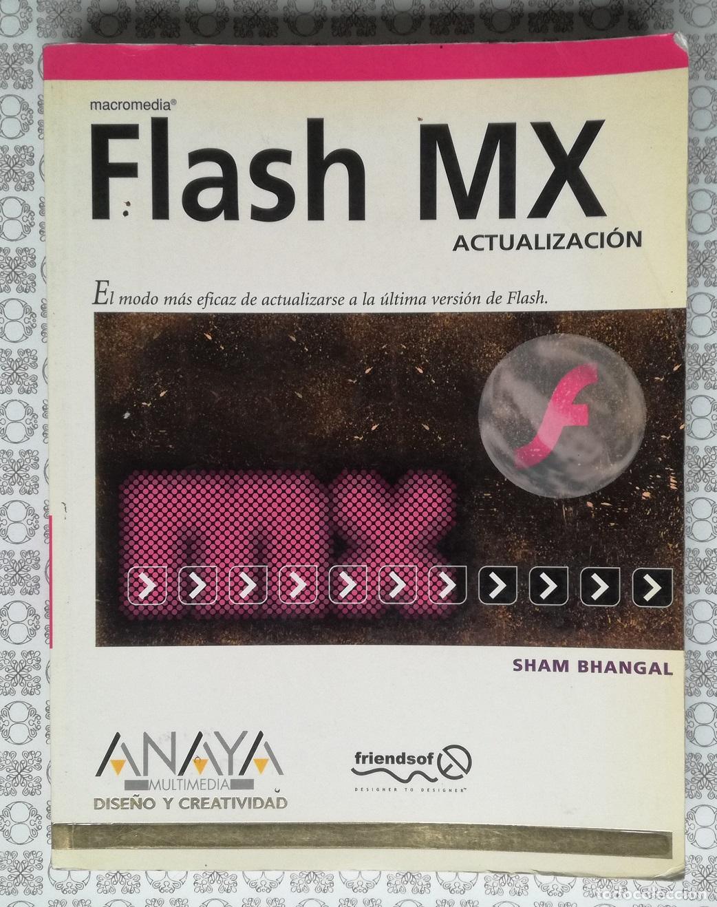 Libros de segunda mano: Flash MX. Actualizacion - Anaya Multimedia; a&ntilde;o 2002 - Foto 1