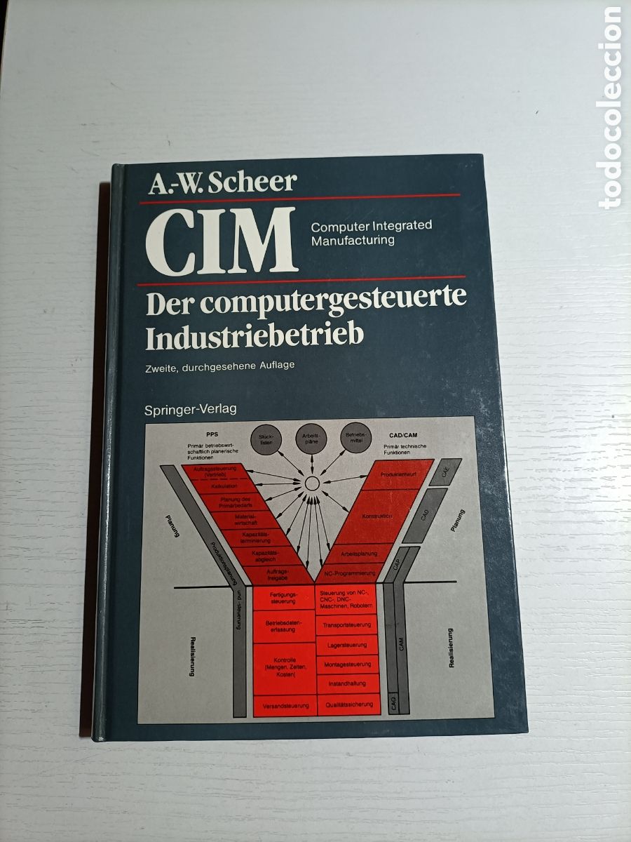 Libros de segunda mano: CIM Der computergesteuerte Industriebetrieb - Foto 2