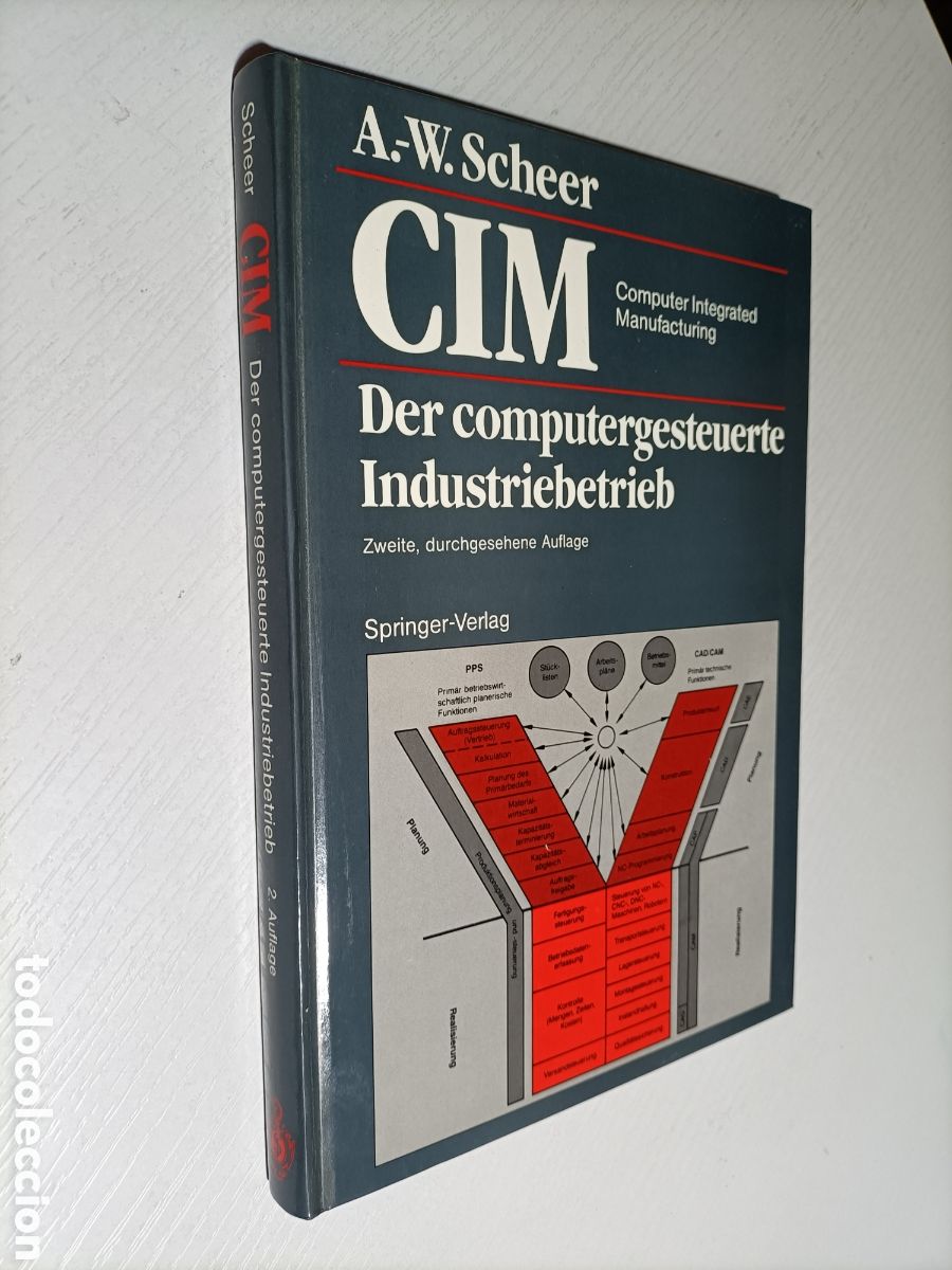 Libros de segunda mano: CIM Der computergesteuerte Industriebetrieb - Foto 1