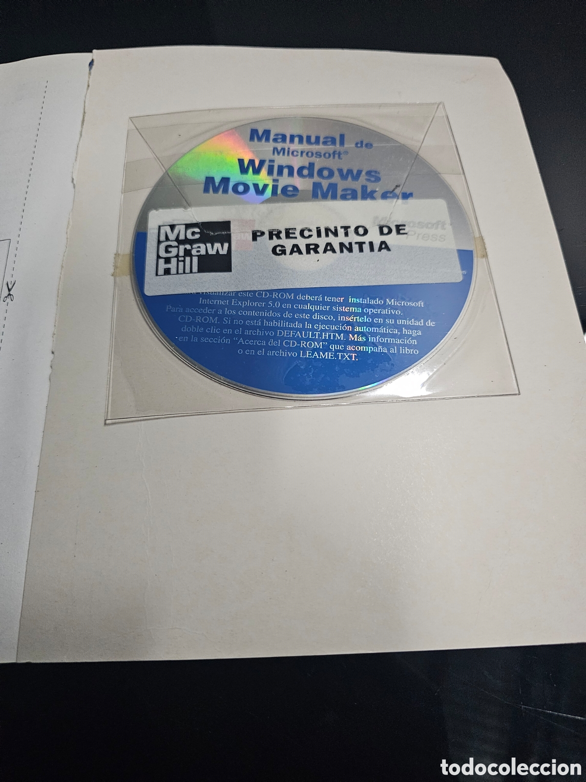 Libros de segunda mano: MANUAL MICROSOFT WINDOWS MOVIE MAKER MAC GRAW HILL CON CD ROM - Foto 2
