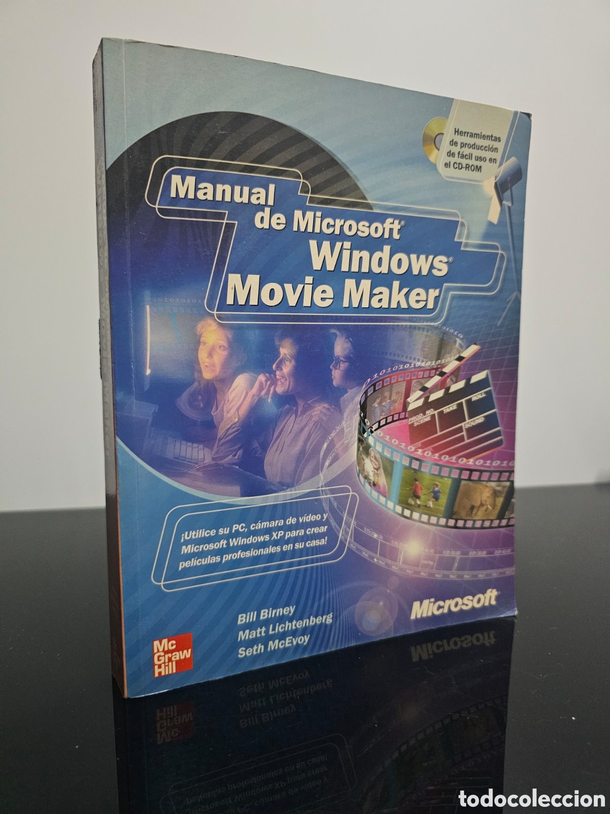 Libros de segunda mano: MANUAL MICROSOFT WINDOWS MOVIE MAKER MAC GRAW HILL CON CD ROM - Foto 1