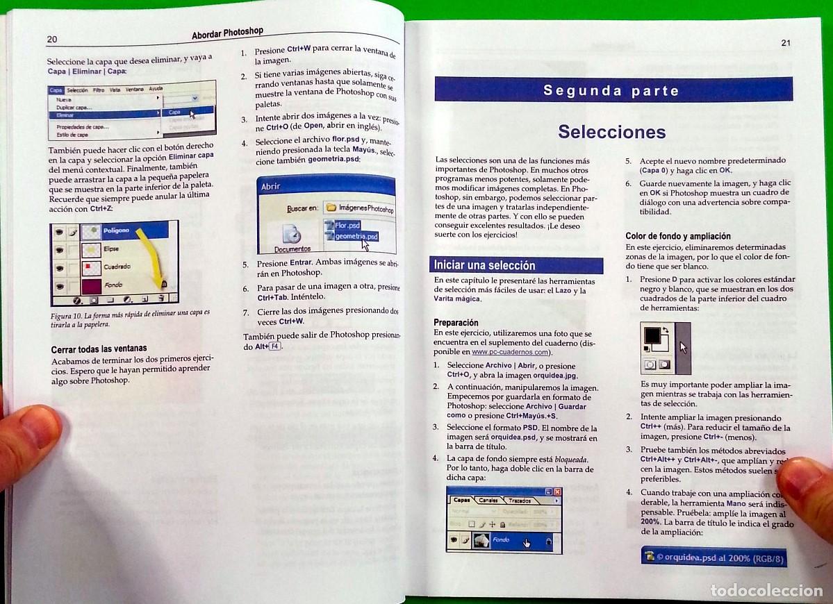 Libros de segunda mano: Photoshop CS - PC Cuadernos b&aacute;sicos 2005 - Foto 3