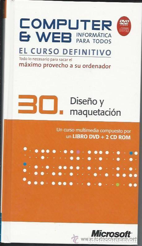 Libros de segunda mano: Computer & Web. 30. Dise&ntilde;o y Maquetaci&oacute;n. El Curso definitivo. *Nuevo* - Foto 1