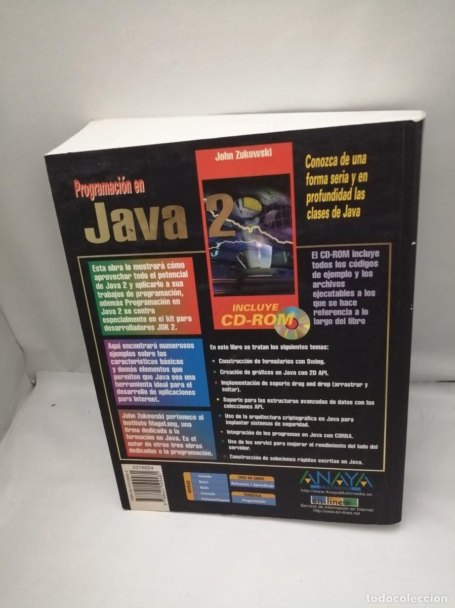 Libros de segunda mano: Programaci&oacute;n en Java 2. Desarrolle en Java soluciones profesionales para cualquier entorno (+CD-ROM) - Foto 2