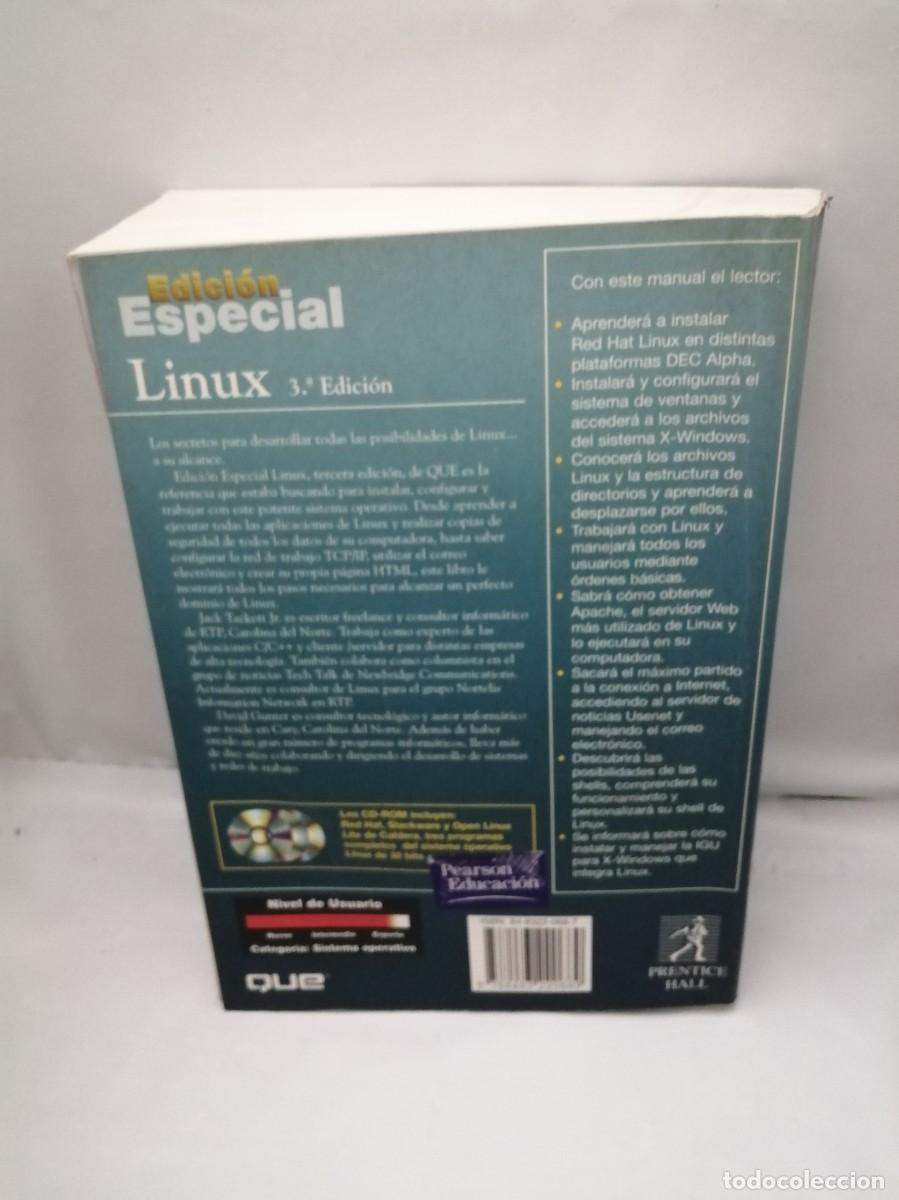 Libros de segunda mano: LINUX: Edici&oacute;n especial (Tercera edici&oacute;n, INCLUYE 3 CDs) - Foto 2