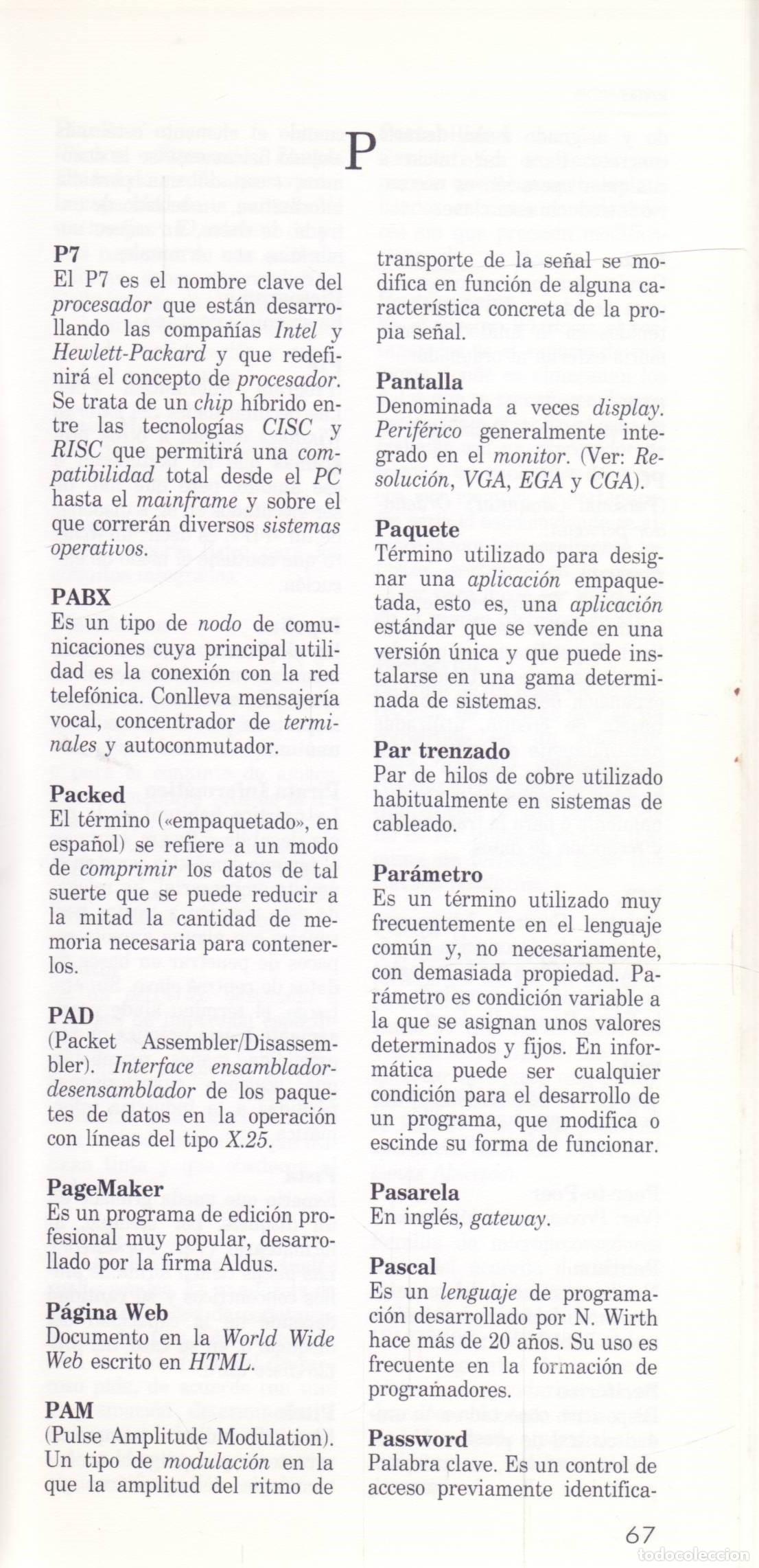 Libros de segunda mano: Diccionario de informatica - Foto 3