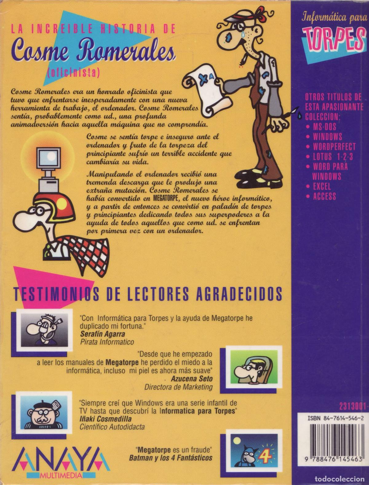 Libros de segunda mano: Introduccion a la informatica para torpes - del Teso, Kosme J. - Foto 2