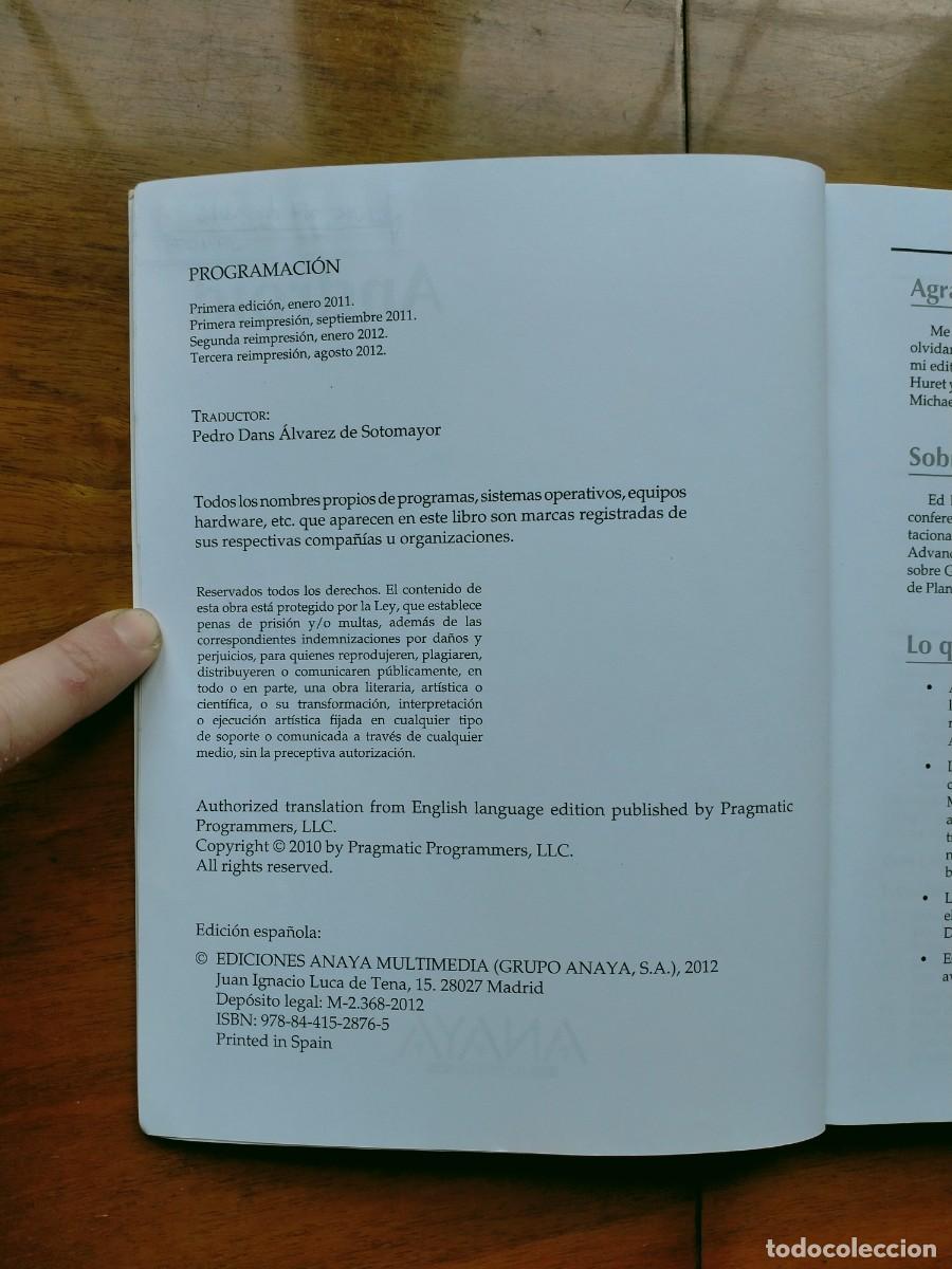 Libros de segunda mano: Android. Programaci&oacute;n. Anaya multimedia. - Foto 2