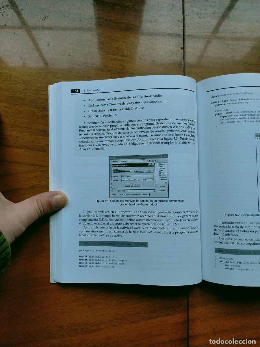 Libros de segunda mano: Android. Programaci&oacute;n. Anaya multimedia. - Foto 5