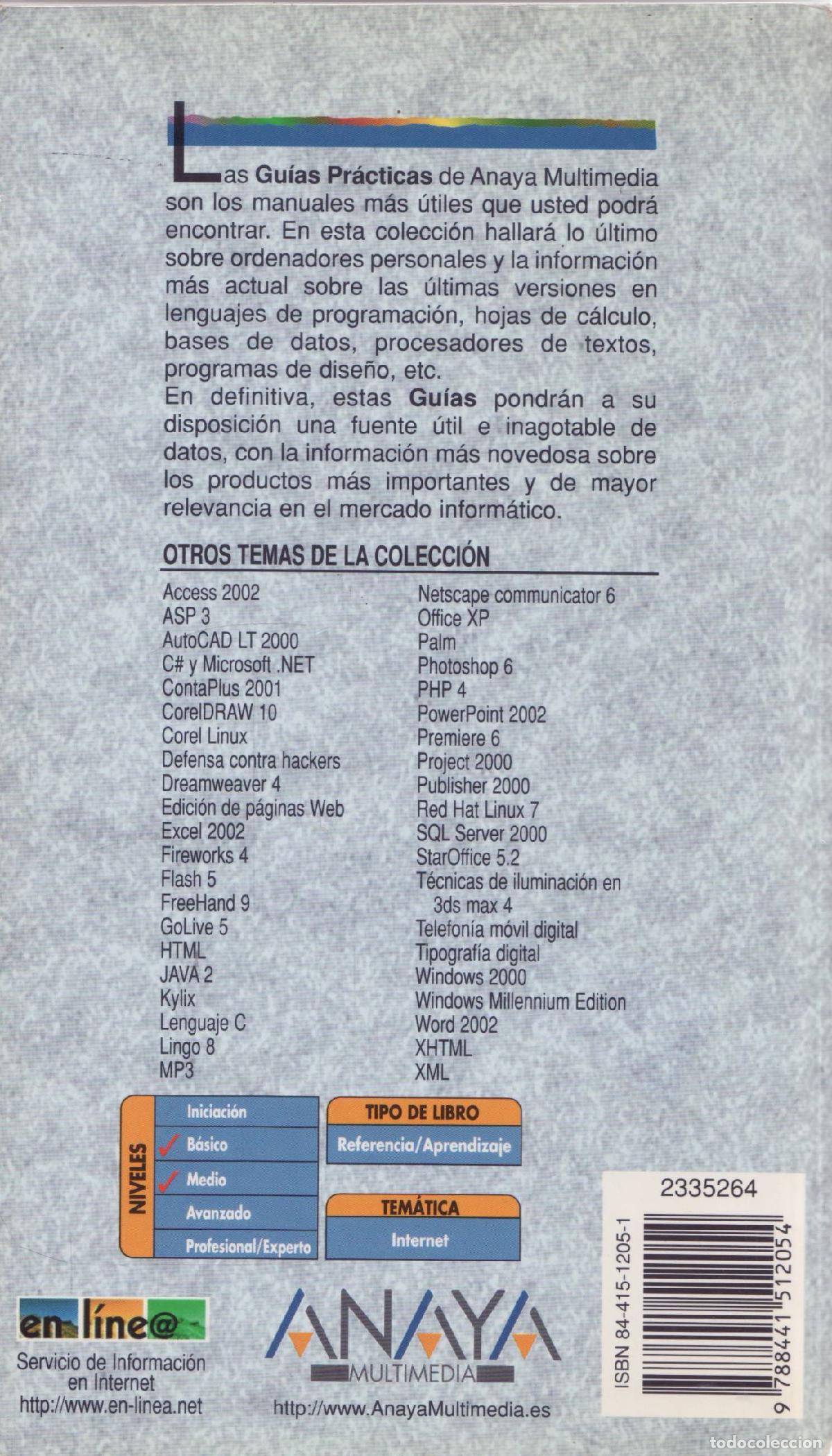 Libros de segunda mano: Microsoft FrontPage 2002 Office XP - Llamazares, Jose Pedro - Foto 3