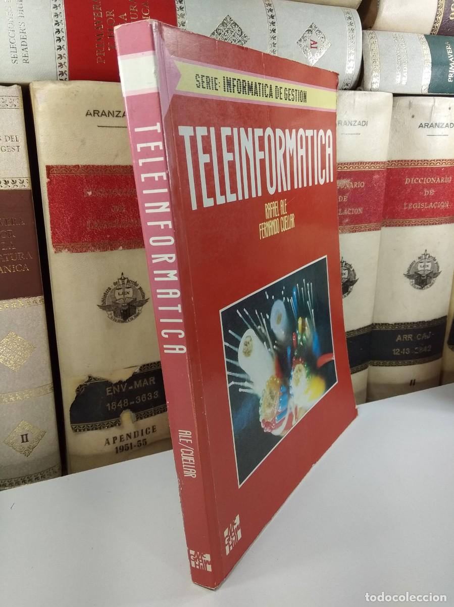 Libros de segunda mano: SERIE: INFORM&Aacute;TICA DE GESTI&Oacute;N. TELEINFORM&Aacute;TICA. RAFAEL ALE y FERNANDO CU&Eacute;LLAR. - Foto 2