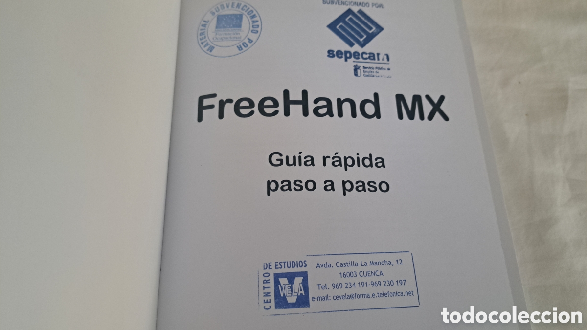 Libros de segunda mano: FREEHAND MX Guia R&aacute;pida Dise&ntilde;os e ilustraciones - Foto 2