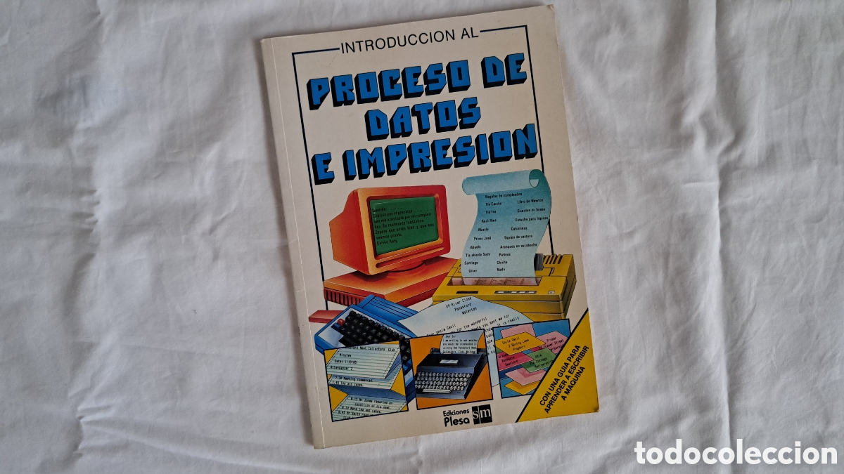 Libros de segunda mano: Introducci&oacute;n Proceso datos e Impresi&oacute;n. Plesa 1988 - Foto 1