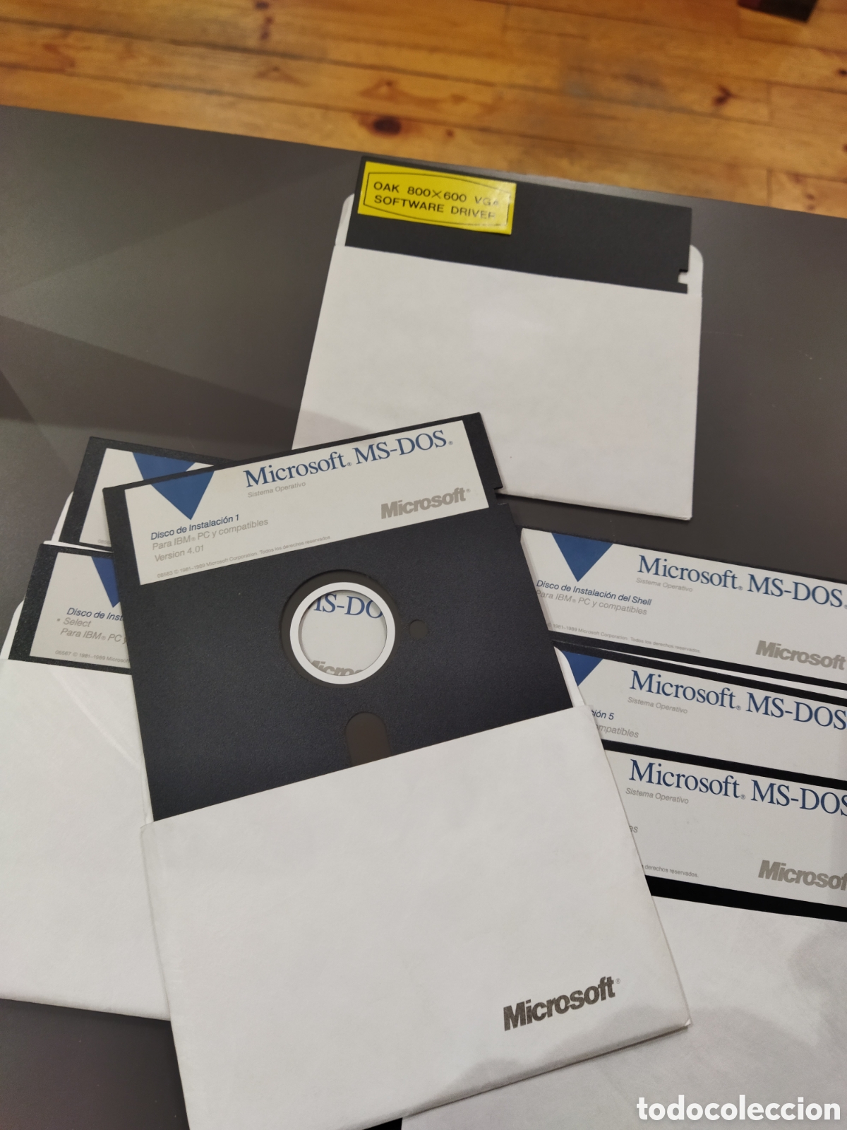 Libros de segunda mano: Guia Microsoft MS-Dos + Discos instalaci&oacute;n - Foto 6