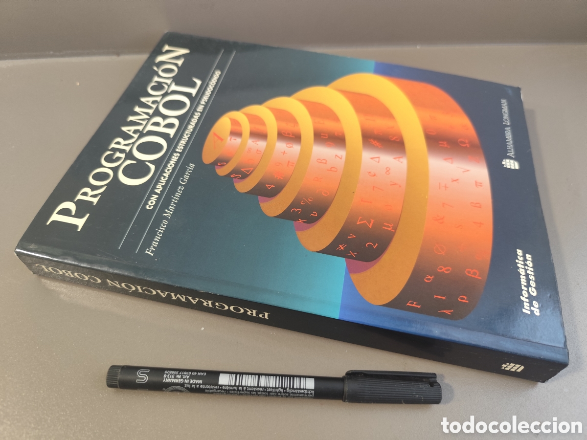 Libros de segunda mano: PROGRAMACION COBOL CON APLICACIONES ESTRUCTURADAS EN PSEUDOCODIGO - EDIT ALHAMBRA LONGMAN. - Foto 3