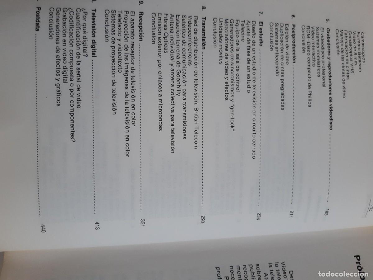 Libros de segunda mano: T&eacute;cnicas del video Gordon White televisi&oacute;n - Foto 5