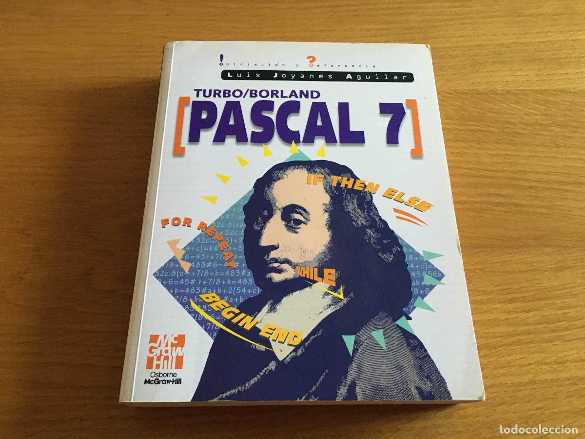 Libros de segunda mano: Libro Turbo-Borland Pascal 7. McGrawHill en castellano. - Foto 1