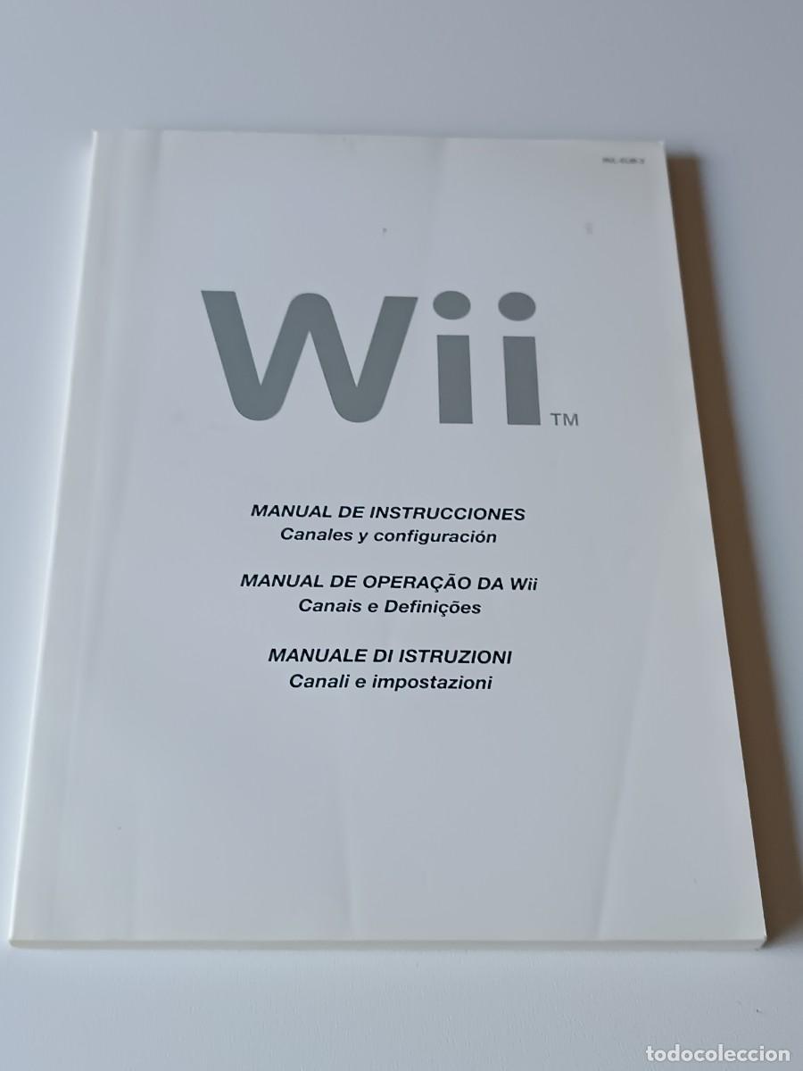 Libros de segunda mano: WII MANUAL DE INSTRUCCIONES - Foto 1