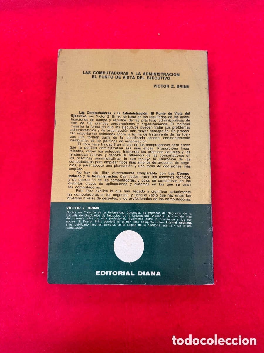 Libros de segunda mano: LAS COMPUTADORAS Y LA ADMINISTRACI&Oacute;N - Foto 2