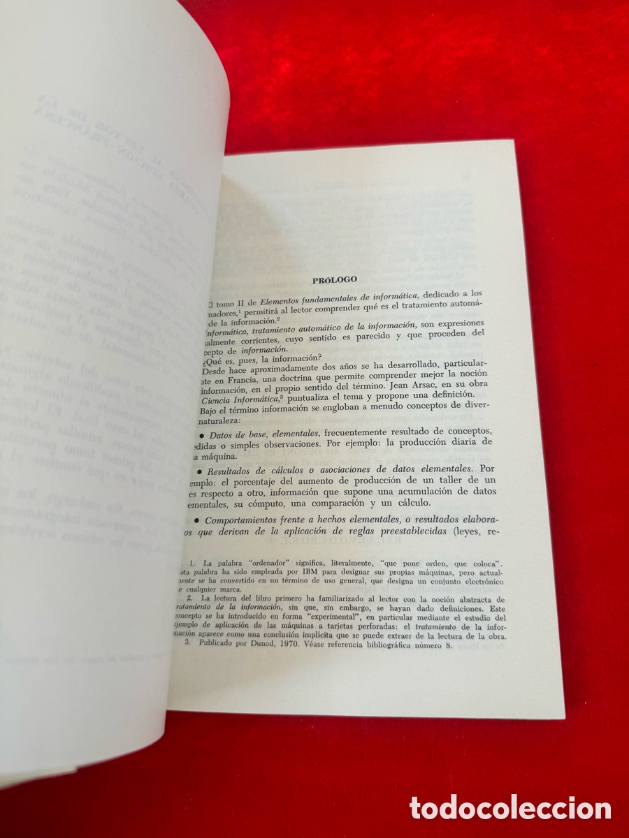 Libros de segunda mano: PIERRE POULAIN. ELEMENTOS FUNDAMENTALES DE INFORMATICA - Foto 4