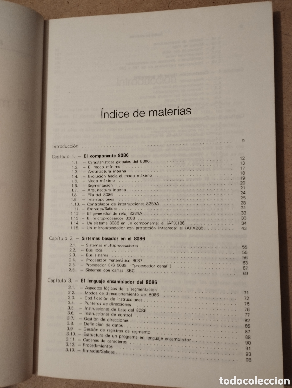 Libros de segunda mano: EL MICROPROCESADOR DE 16 BITS. 8086/8088 (A. B. FONTAINE) - Foto 3