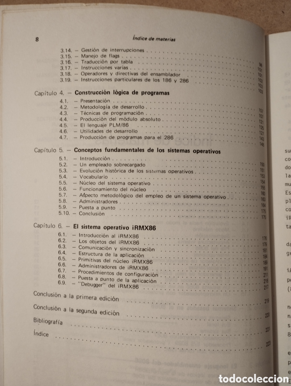 Libros de segunda mano: EL MICROPROCESADOR DE 16 BITS. 8086/8088 (A. B. FONTAINE) - Foto 4