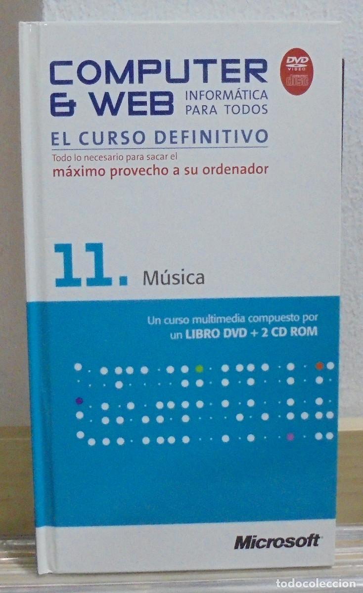 Libros de segunda mano: Computer & Web, 11. M&uacute;sica. Libro + 1 DVD + 2 CD-ROM - Foto 1