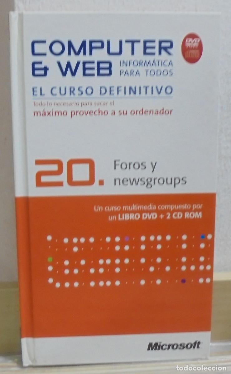 Libros de segunda mano: Computer & Web, 20. Foros y newsgroups. Libro + DVD + 2 CD-ROM - Foto 1