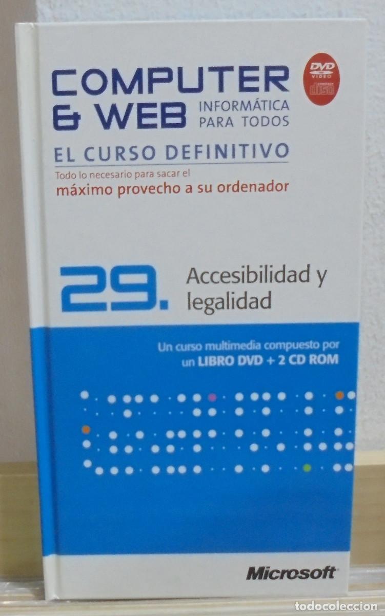 Libros de segunda mano: Computer & Web, 29. Accesibilidad y legalidad. Libro + DVD + 2 CD-ROM - Foto 1