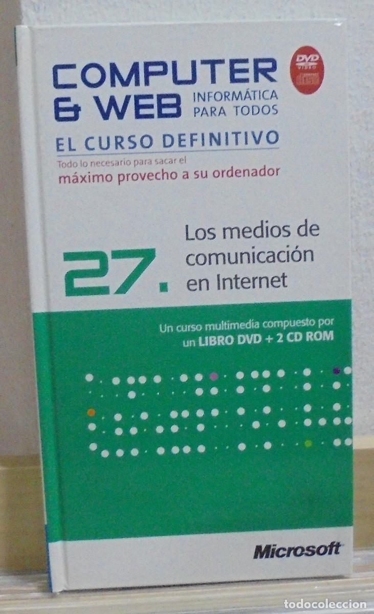 Libros de segunda mano: Computer & Web, 27. Los medios de comunicaci&oacute;n en Internet. Libro + DVD + 2 CD-ROM - Foto 1